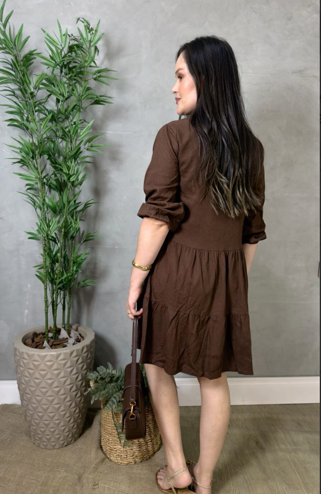 Vestido Nubia Com Mangas