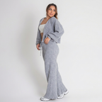 Conjunto Feminino de Tricot Mousse Canelado (Mega oferta Compre 1 e Leve 2)