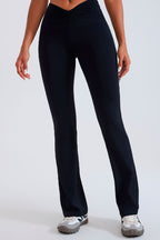 Legging flare feminina