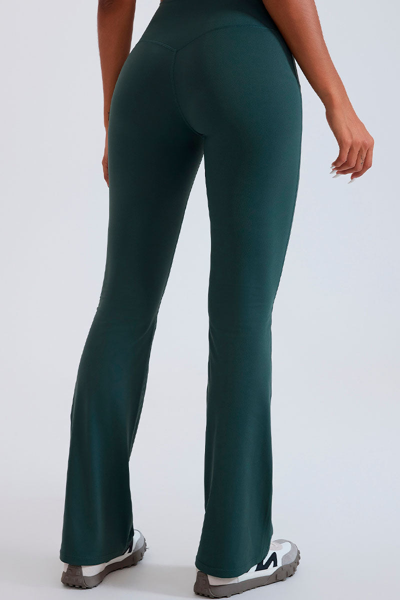 Legging flare feminina