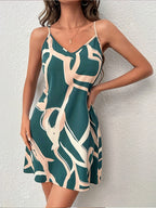 Vestido Curto Estampado