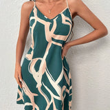 Vestido Curto Estampado